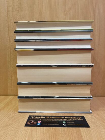 Harry Potter saga completa prima edizione vecchia traduzione 3 tele rosse - immagine 8