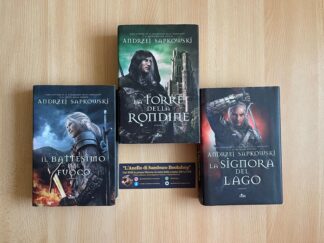 The Witcher il battesimo del fuoco la torre della rondine la signora del lago prima edizione