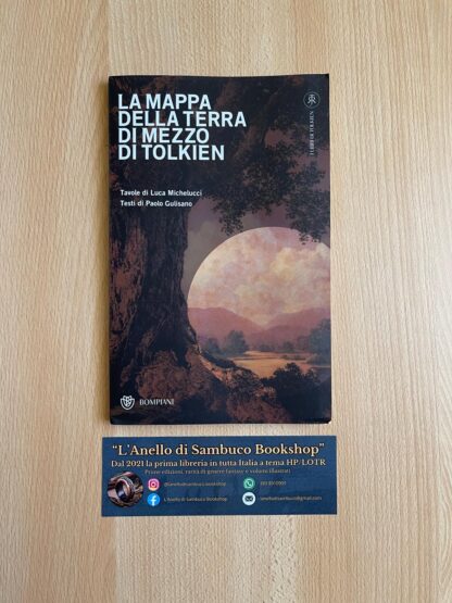 La mappa della terra di mezzo di Tolkien X edizione Bompiani