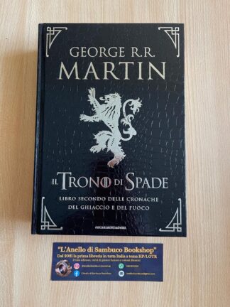 George R.R. Martin il trono di spade libro secondo edizione deluxe mondadori pelle di drago