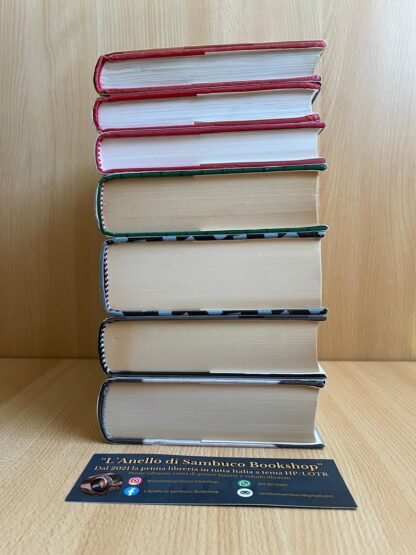 Harry Potter saga completa prima edizione vecchia traduzione vecchio font - immagine 7