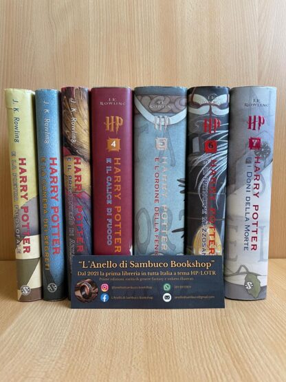 Harry Potter saga completa prima edizione vecchia traduzione vecchio font - immagine 4