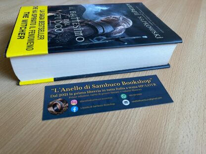 Andrzej Sapkowski The Witcher Il battesimo del fuoco prima edizione con fascetta editoriale - immagine 5