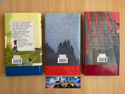 Harry Potter e la pietra filosofale camera dei segreti il prigioniero di azkaban prima edizione - immagine 2