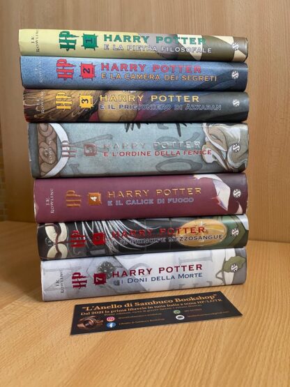 Harry Potter saga completa motto latino prima edizione vecchia traduzione - immagine 2