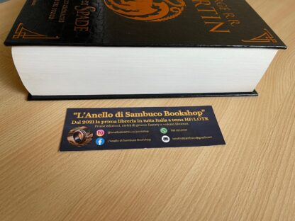 George R.R. Martin il trono di spade libro terzo edizione deluxe pelle di drago - immagine 5