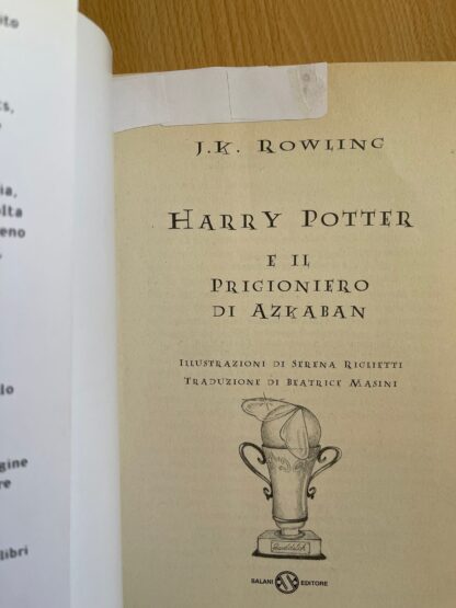 Harry Potter saga completa prima edizione vecchia traduzione brossura - immagine 17