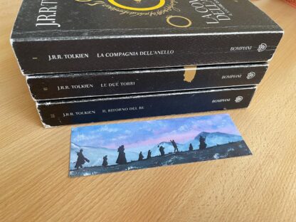 J.R.R. Tolkien Il Signore degli Anelli Trilogia nera traduzione Alliata - immagine 3