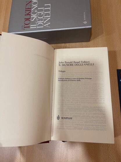 J.R.R. Tolkien Il Signore degli Anelli traduzione Alliata cofanetto Bompiani - immagine 11