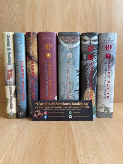 Harry Potter saga completa prima edizione vecchia traduzione tutti prima stampa - immagine 3