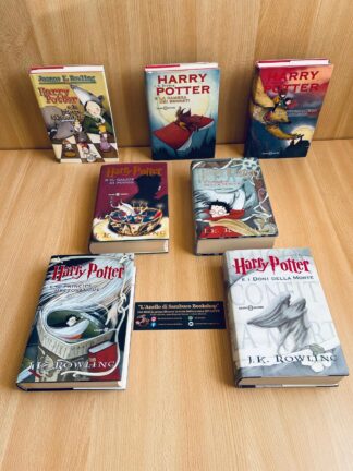 Harry Potter saga completa prima edizione vecchia traduzione tutti prima stampa