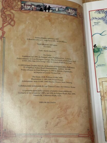 J.R.R. Tolkien Lo Hobbit a fumetti Rusconi prima edizione - immagine 6