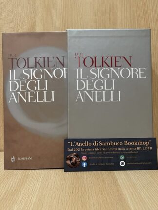 J.R.R. Tolkien Il Signore degli Anelli traduzione Alliata cofanetto Bompiani