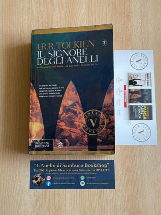 J.R.R. Tolkien Il Signore degli Anelli Trilogia prima edizione vintage bompiani traduzione Alliata