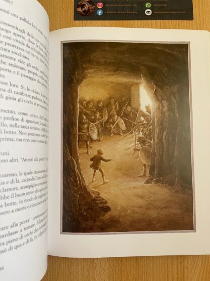 J.R.R. Tolkien Lo Hobbit Deluxe illustrato da Alan Lee seconda edizione 2013 - immagine 15