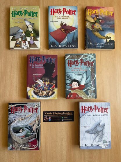 Harry Potter saga completa prima edizione vecchia traduzione brossura - immagine 3
