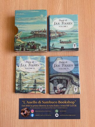 Poesie di J.R.R Tolkien cofanetto rusconi prima edizione
