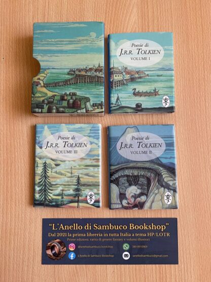 Poesie di J.R.R Tolkien cofanetto rusconi prima edizione