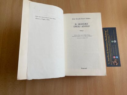J.R.R. Tolkien Il Signore degli Anelli Rusconi seconda edizione 1978 - immagine 10