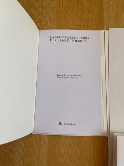 La mappa della terra di mezzo di Tolkien X edizione Bompiani - immagine 4