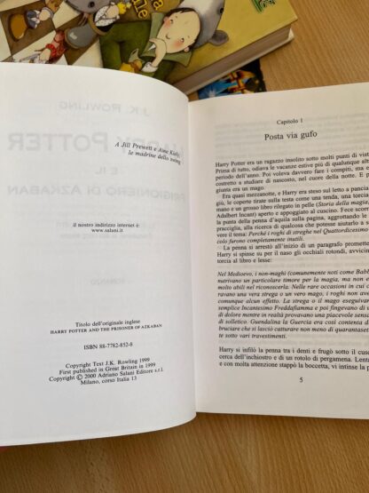 Harry Potter saga completa prima edizione vecchia traduzione tutti prima stampa - immagine 11