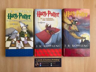 Harry Potter e la pietra filosofale camera dei segreti il prigioniero di azkaban prima edizione