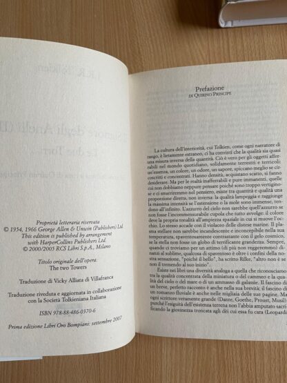 J.R.R. Tolkien Il Signore degli Anelli traduzione Alliata serie oro bompiani - immagine 13