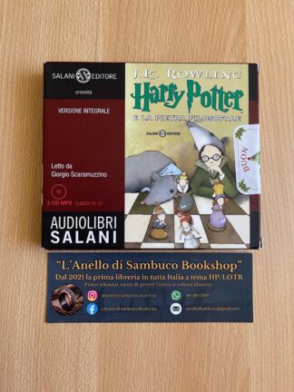 Audiolibro Harry Potter e la pietra filosofale prima edizione vecchia traduzione