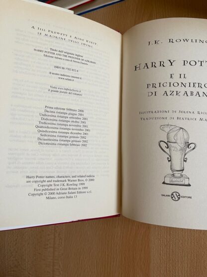 Harry Potter vecchia traduzione saga completa prima edizione - immagine 9