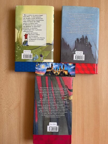 Harry Potter e la pietra filosofale, camera dei segreti, il prigioniero di azkaban prima edizione - immagine 2