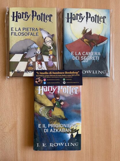 Harry Potter e la pietra filosofale la camera dei segreti il prigioniero di azkaban mondolibri prima edizione - immagine 7