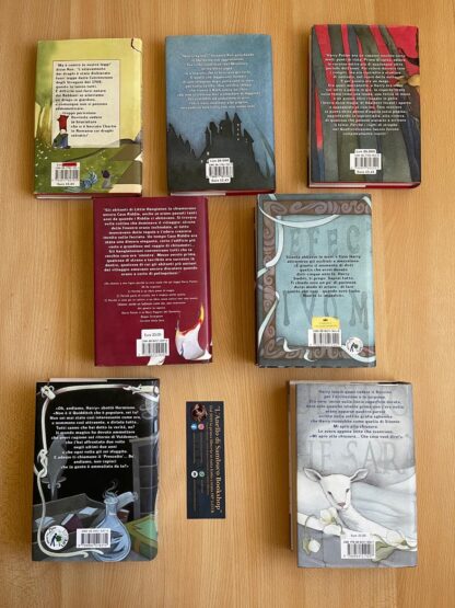 Harry Potter saga completa prima edizione vecchia traduzione vecchio font - immagine 2