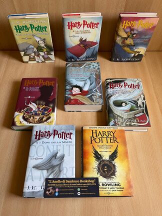 Harry Potter vecchia traduzione saga completa prima edizione
