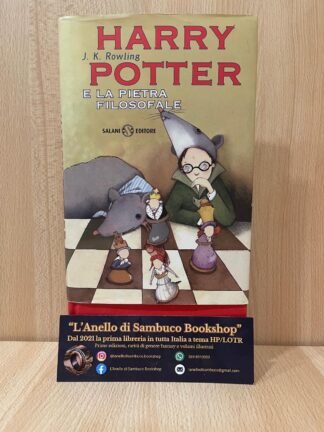 Harry Potter e la pietra filosofale prima edizione vecchio font tela rossa