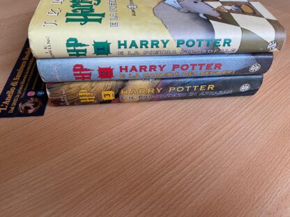 Harry Potter e la pietra filosofale, camera dei segreti, il prigioniero di azkaban prima edizione - immagine 3
