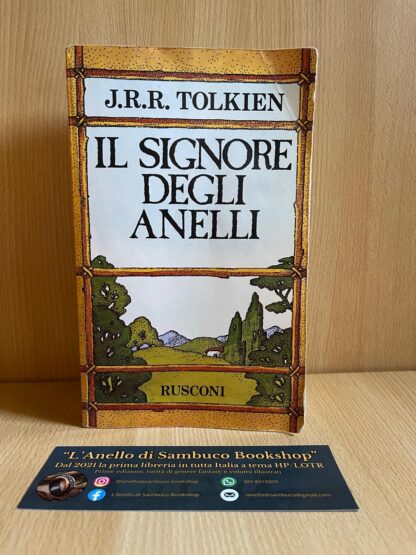 J.R.R. Tolkien Il Signore degli Anelli rusconi traduzione Alliata - immagine 2