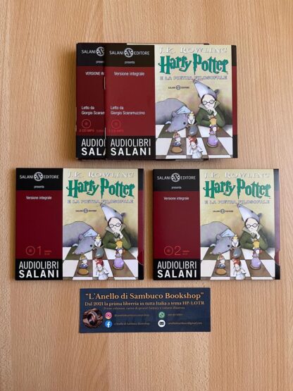 Audiolibro Harry Potter e la pietra filosofale prima edizione vecchia traduzione - immagine 3