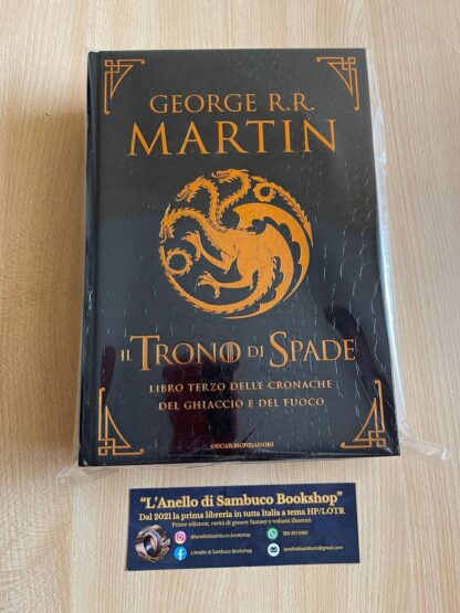 George R.R. Martin il trono di spade libro terzo edizione deluxe pelle di drago - immagine 9