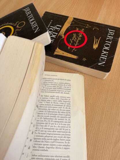 J.R.R. Tolkien Il Signore degli Anelli Trilogia nera traduzione Alliata - immagine 13