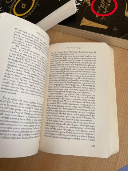 J.R.R. Tolkien Il Signore degli Anelli Trilogia nera traduzione Alliata - immagine 17