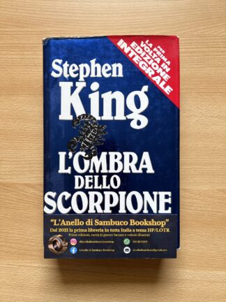 Stephen King l'ombra dello scorpione prima edizione integrale Sonzogno