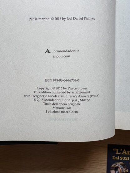 Pierce Brown Morning Star prima edizione Mondadori - immagine 11