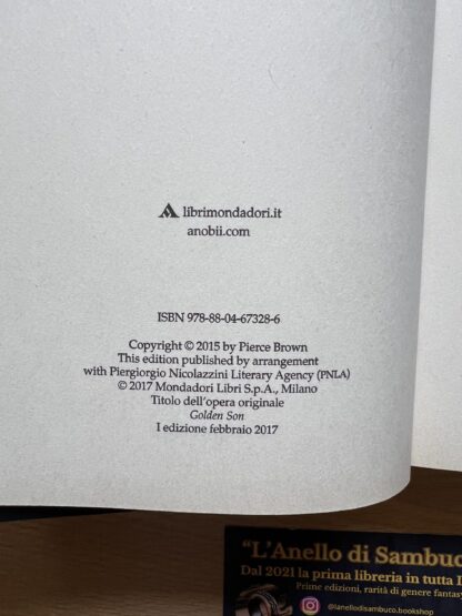 Pierce Brown Golden Son prima edizione Mondadori - immagine 10