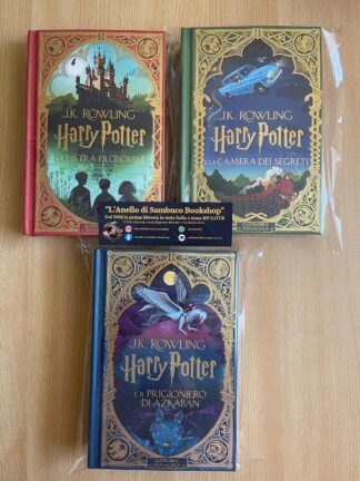 Harry Potter e la pietra filosofale camera dei segreti il prigioniero di azkaban minalima ristampe