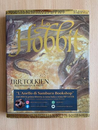J.R.R. Tolkien Lo Hobbit Deluxe illustrato da Alan Lee prima edizione 2003
