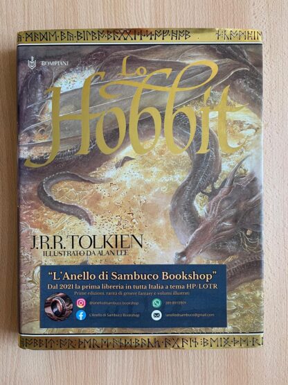 J.R.R. Tolkien Lo Hobbit Deluxe illustrato da Alan Lee prima edizione 2003