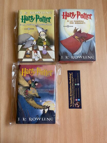 Harry Potter e la pietra filosofale, camera dei segreti, il prigioniero di azkaban prima edizione - immagine 8