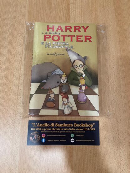 Harry Potter e la pietra filosofale prima edizione vecchio font tela rossa - immagine 16