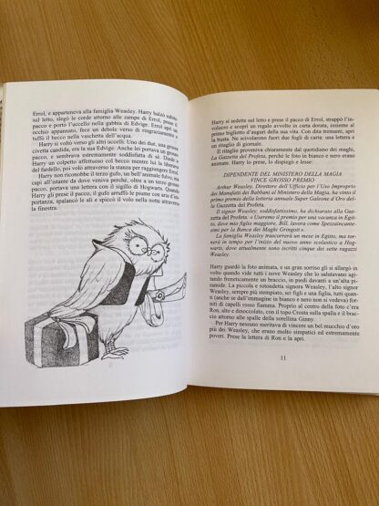 Harry Potter saga completa prima edizione vecchia traduzione vecchio font - immagine 11