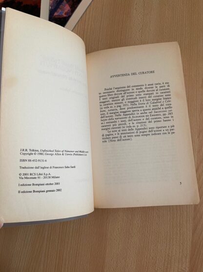 J.R.R. Tolkien Racconti incompiuti perduti ritrovati bompiani - immagine 13